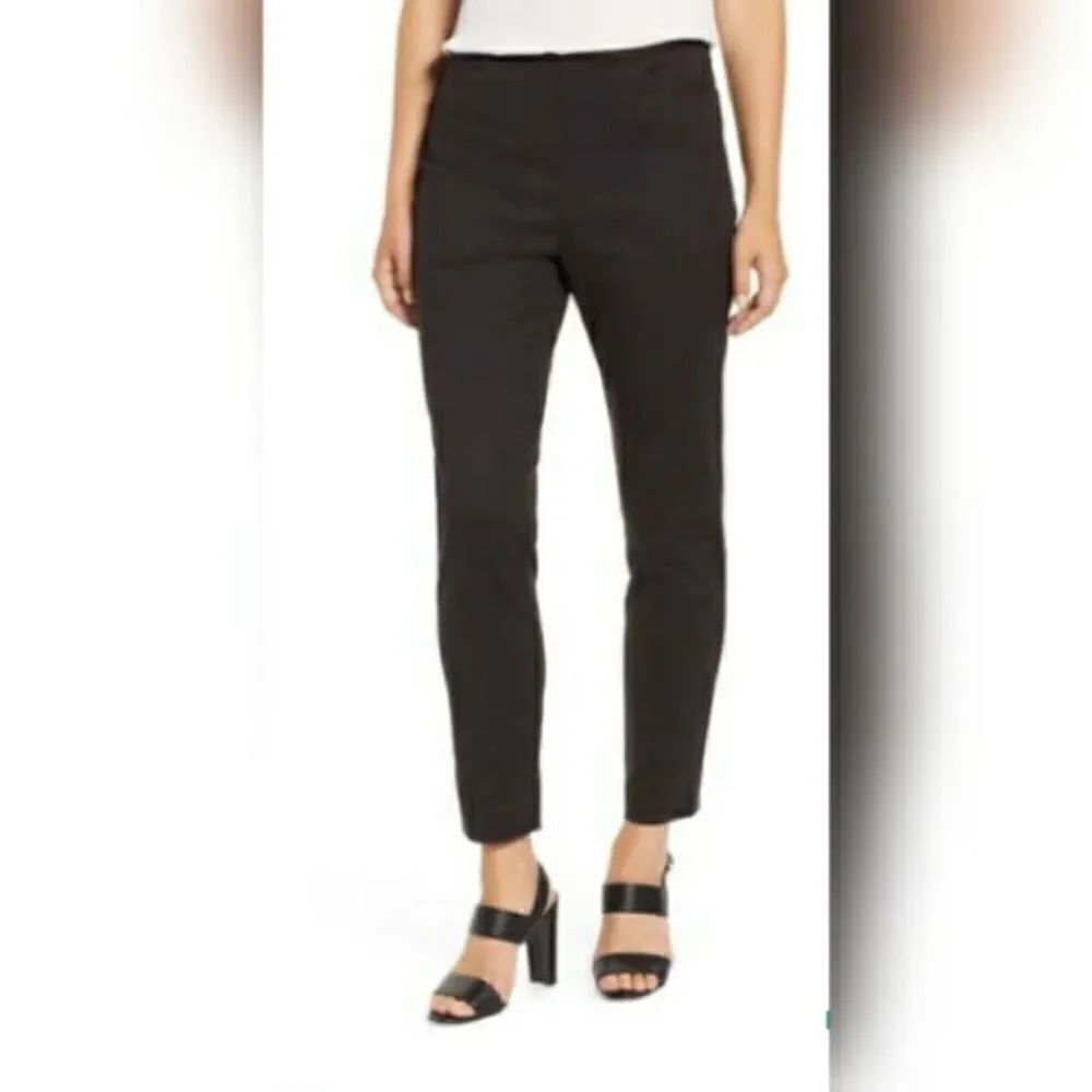 Vince Camuto size zip stretch cotton blend pants